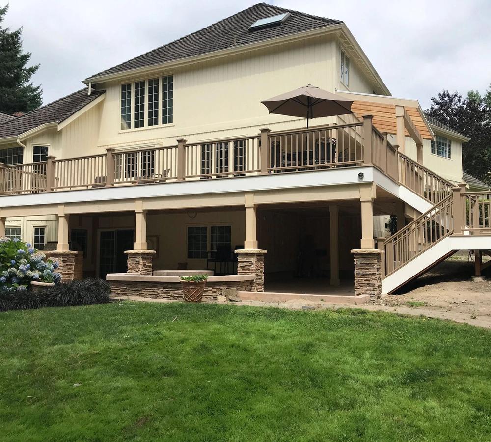 Deck construction design inspiration